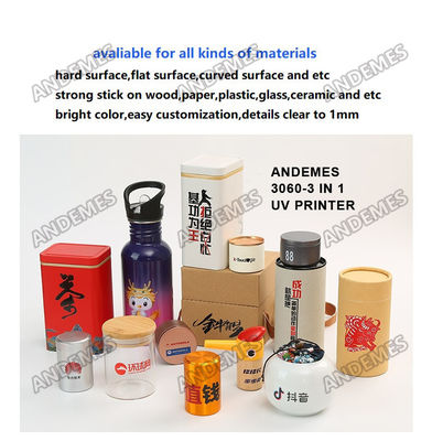Imprimante DTF UV Andemes 3060 à double tête XP600 pour étui téléphonique