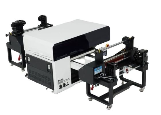 Imprimante à jet d'encre 3D Andemes UV XP600 avec impression en rouleau à rouleau et revêtement de vernis
