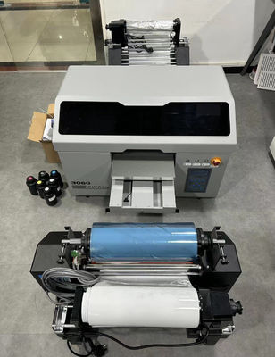 Imprimante UV à haute vitesse avec laminateur 3060 pour l'impression de bouteilles à rouleaux et à plat