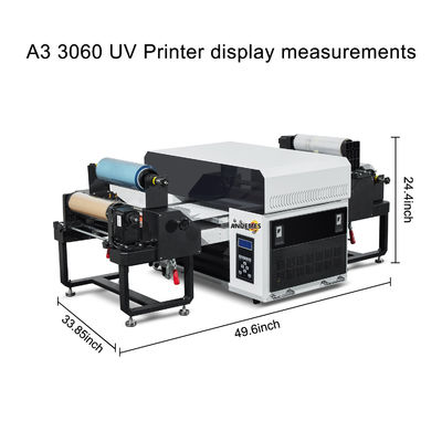 Imprimante UV automatique de 55 kg pour l'impression de rouleaux à rouleaux