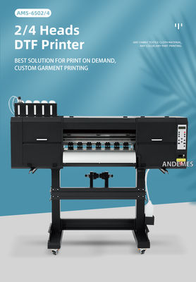220V/110V Voltage 60cm Andemes A1 Imprimante DTF avec double tête I3200 et four à poudre