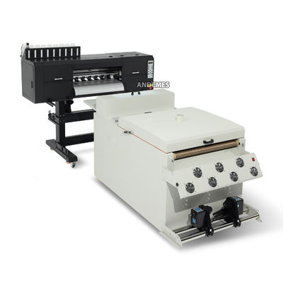 24 pouces 9 couleurs T-shirt DTF machine d'impression avec encre fluorescente et 3 têtes i3200