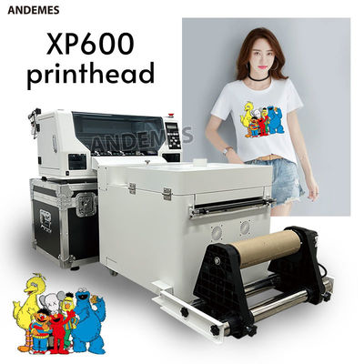 Mini A3 13 pouces DTF imprimante 33cm double Xp600 tête avec poudre Shaker four T-shirt d'impression