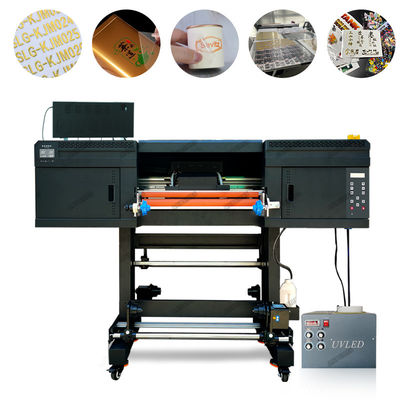 24 pouces A1 60CM I3200 têtes rouleau à rouleau UV DTF autocollant machine à imprimer