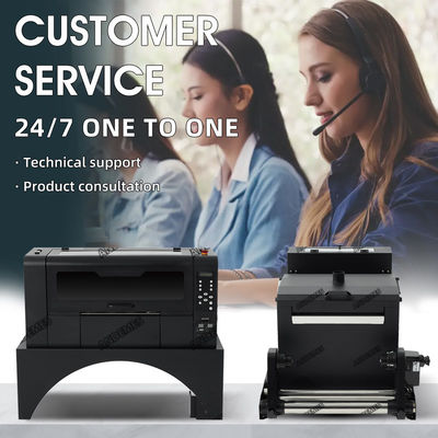 T-shirts pour petites entreprises Machine d'impression DTF avec dimension d'impression de 330 mm en multicolore