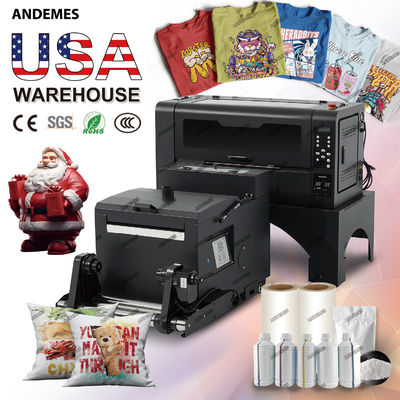 DTF A3 Xp600 Tête d'impression T-shirt multicolore Machine d'impression par transfert thermique pour textile