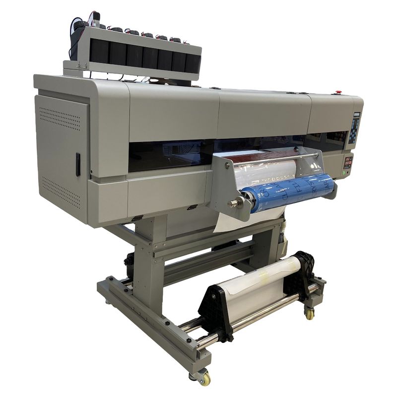 Imprimante UV multicolore A1 Crystal 2 en 1 pour le laminage et la publicité en rouleau à rouleau