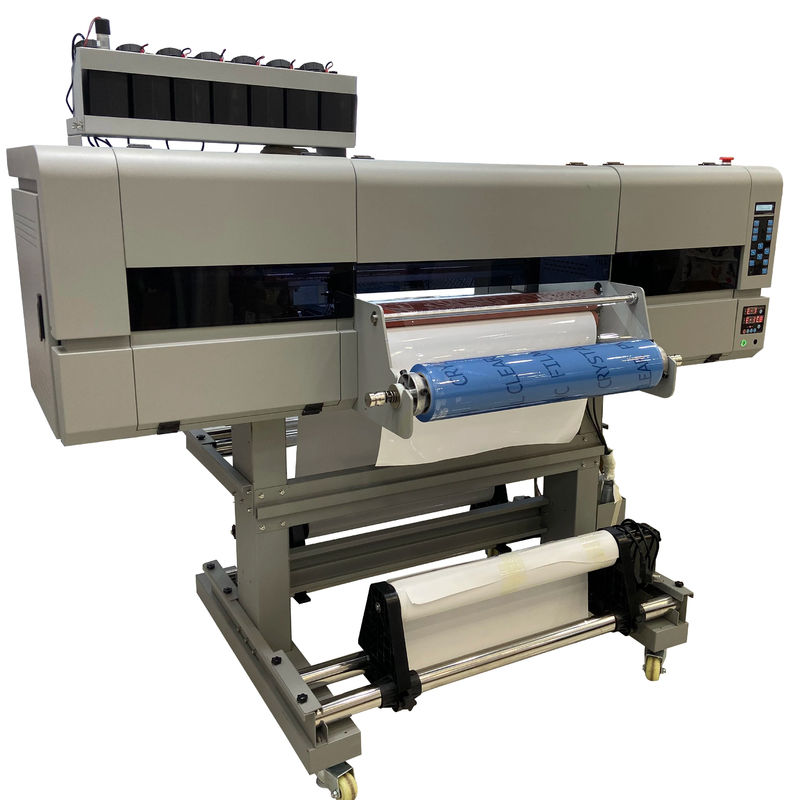 Imprimante DTF UV de 60 cm avec tête d'impression EPS 3 I3200 et imprimante d'étiquettes laminée 130 kg