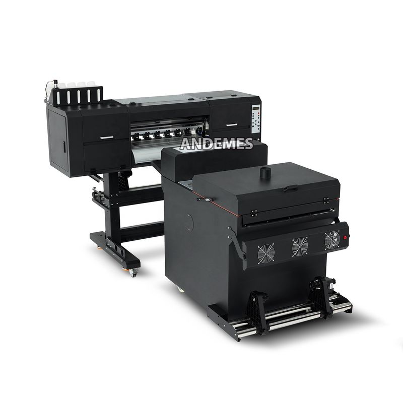 Imprimante DTF de 24 pouces Andemes avec double tête d'impression I3200 et four à pulvérisateur 220V/110V